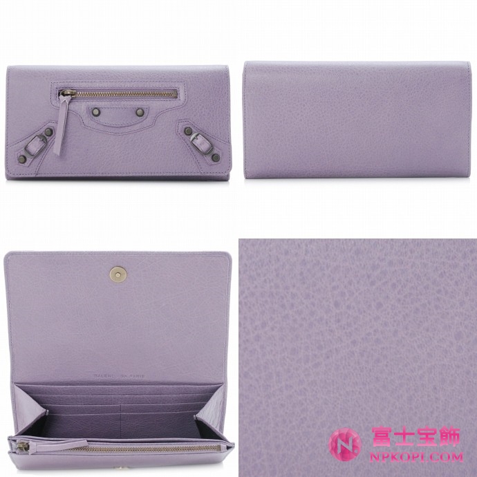 BALENCIAGA/バレンシアガ 2012年春夏THE MONEY CLASSIC2つ折り長財布 163471 D940T 5425 